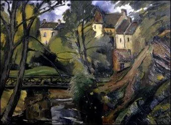 Le pont de la Billiadire, 1922