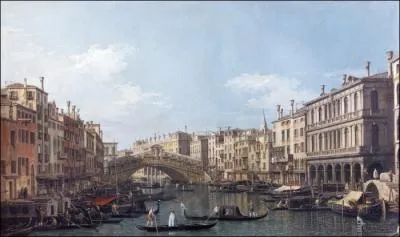 Le pont du Rialto, 1740