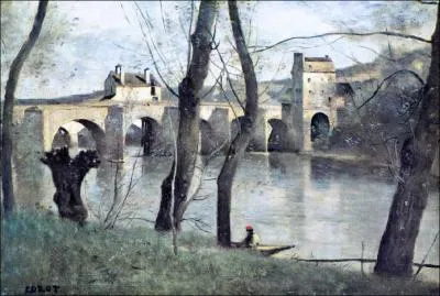 Le pont de Mantes, 1868-1870