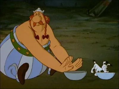 A quoi peut donc rver Oblix sur cette image ?