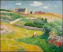 Qui a peint  Paysage breton  ?
