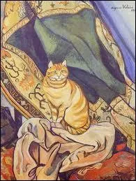 Raminou assis sur une draperie, 1920