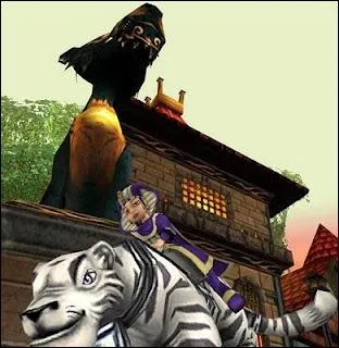 Dans la ville du dbut, on ne peut pas accder  deux passages. Comment se nomment-ils ?