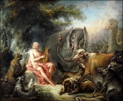 Orphe charmant les animaux