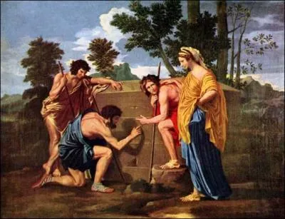 A quel mouvement correspond ce tableau de Nicolas Poussin (Les Bergers d'Arcadie) ?