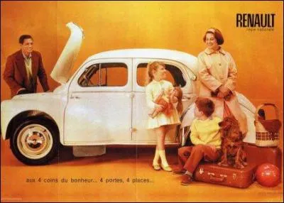 Cette voiture  remet la France sur 4 roues   partir de 1946, vous avez bien sr reconnu la...