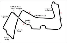 Quel Grand Prix de F1 se droule la nuit (pour permettre aux europens de suivre la course en direct) ?