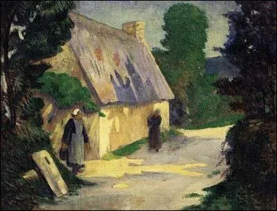   Le chemin du village   est un tableau de :