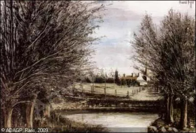   Village sous la neige   est une toile de :