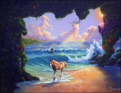 Sur cette photo, il n'y a qu'un seul cheval !