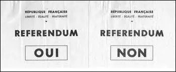 Le rfrendum sur l'lection au suffrage universel direct du prsident de la Rpublique s'est tenu en France le 28 octobre ...