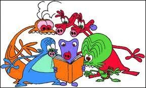 Dans le dessin anim des  Zinzin de l'espace , de quelle couleur est Stro ?