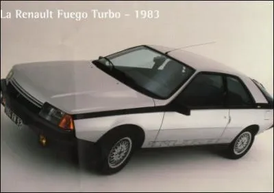 Drive de la R18, la Fuego a t le premier coup  proposer :