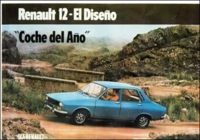 Renault s'exporte et ouvre des usines un peu partout dans le monde. La publicit pour la R12 de la photo est destine au ou  la :