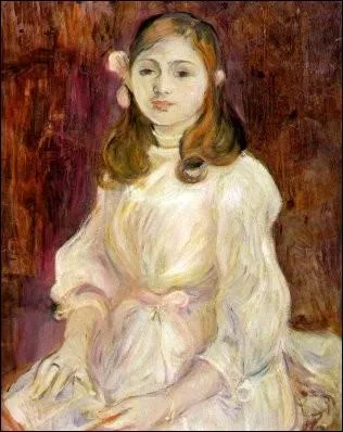 Qui a peint Julie tenant un livre ?