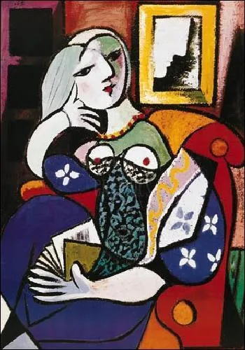 Qui a peint Femme au livre ?