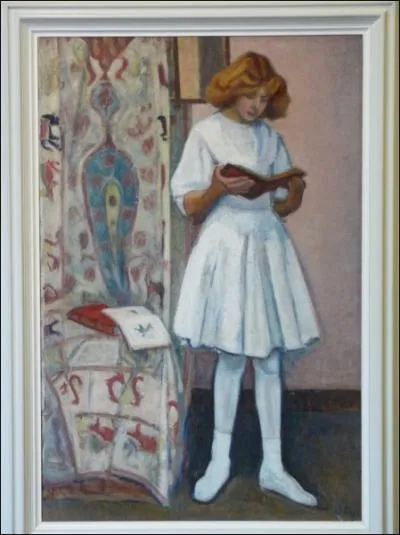 Qui a peint cette jeune fille lisant ?