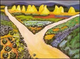 Qui a peint  Champs potagers  ?