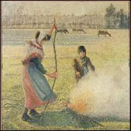 Qui a peint  La brle des champs  ?