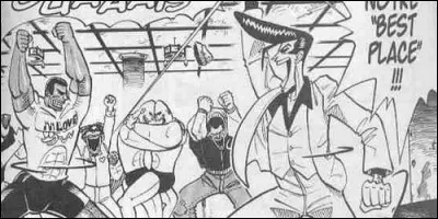 De son côté, Ryu est toujours à la recherche d'un endroit où squatter. Où se retrouve-t-il avec ses camarades ?