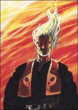 Le fils de Cixi qui est amoureuse de Lanfeust a des cheveux de quelle couleur ? Ils sont . .