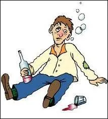 Quel expression avec le mot bleu dsigne le fait d'tre ivre ?