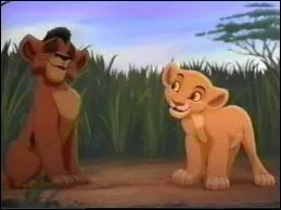 La fille de Simba tombe amoureuse de (roi lion 2) :