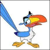 Comment s'appelle l'oiseau bleu ?