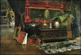 Un coin de mon atelier, c 1895