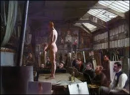 Atelier  l'Acadmie Julian, Paris, 1891