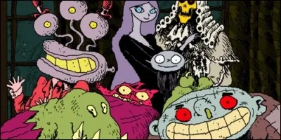 Comment s'appelle le petit garçon qui découvre des monstres dans "Petit Vampire" ?