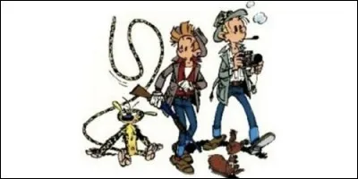 Dans "Spirou et Fantasio", comment s'appelle l'écureuil qui les accompagne ?
