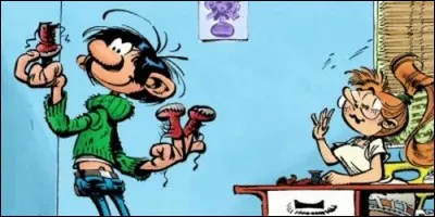 Dans "Gaston Lagaffe", comment se prénomme la jeune femme amoureuse de Gaston ?