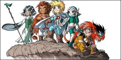 Dans "Les Légendaires", comment s'appelle le monde qui se trouve sous la menace de Darkhell ?