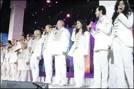 Quelle chanson a été interprétée par ''Les Enfoirés 2008'' ?