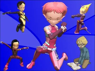 Dans la 4ime saison, quand Aelita active sa montre qu'apparait-il ?