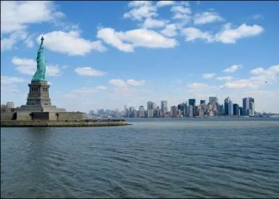 Sur quel lot la Statue de la Libert a-t-elle t rige ?