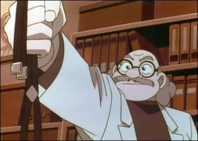 A quoi servent ces bretelles que le professeur tient dans ses mains ?