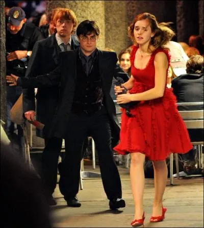 O transplanent Harry, Hermione et Ron ?