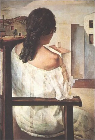 Jeune fille assise de dos, 1925