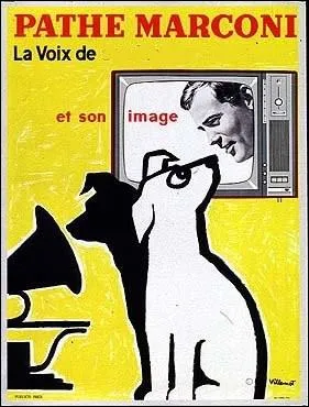 Pour cette clbre publicit de tlviseurs des annes 60 , le slogan tait   La voix de ... .  