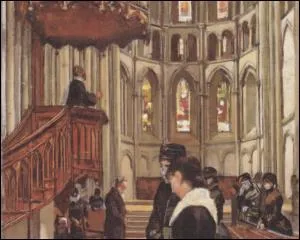 Prire dans la Cathdrale Saint Pierre de Genve, 1882