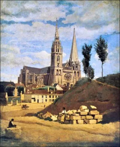 La Cathdrale de Chartres, 1830