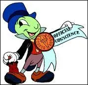 Dans  Pinocchio , qui est la conscience du petit pantin de bois ?