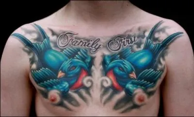 Sur celui-ci figurent deux oiseaux !