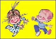 Que font ces deux enfants ?