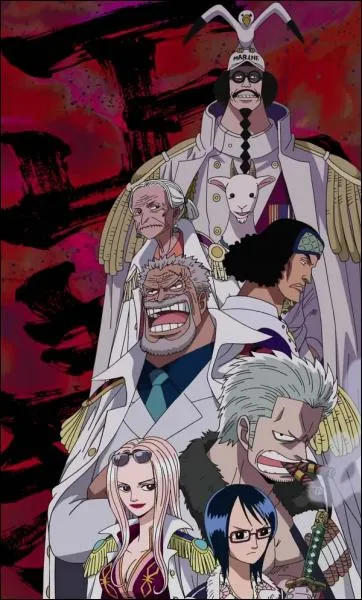 Parmi cette liste qui est au poste de vice-amiral ?