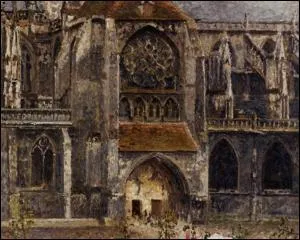 Portail de l'Eglise Saint Laurent - 1901