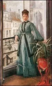 Qui a peint  La femme en bleu  ?