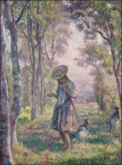 Qui a peint La fort de Pierrefonds ?